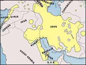 This map of a Sunni-Shia divide appeared in 2007 in an article by the publicly-funded US media outlet National Public Radio (NPR)